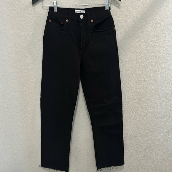 Re/Done Denim - Re/done 70 s ultra high rise stove pipe jeans size 23 NWT
